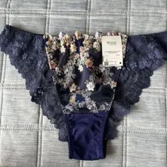 ワコール　レシアージュ ソングショーツ　Mサイズ　ネイビー