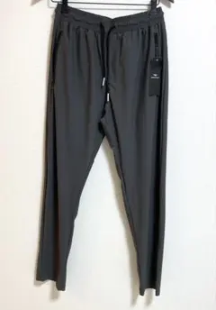 【新品】BREAKIST ナイロンパンツ M グレー ストレッチ 撥水 タグ付き