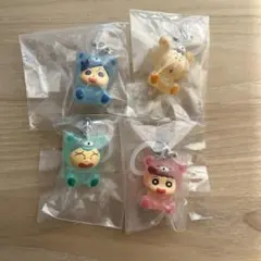 クレヨンしんちゃん みんなでくまパジャマ めじるしアクセサリー