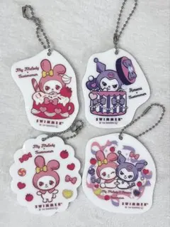 マイ＆クロミ スイマーコラボ アクリルキーホルダー