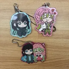 鬼滅の刃　キーホルダー　霞柱　恋柱