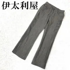 伊太利屋 イタリヤ カジュアルパンツ グレーチェック 5 B2257のサムネイル