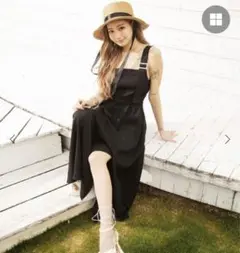 バックリボンフレアワンピース　SPIRALGIRL