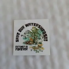 Patagonia 環境保護 ステッカー