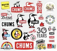 【値下げ】CHUMS 防水ステッカー 26枚セット チャムス