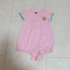 moimoln モイモルン ピンク ロンパース 半袖 美品 70cm 韓国子供服