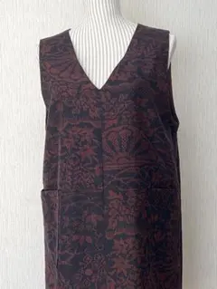 着物リメイクジャンパースカート(正絹)