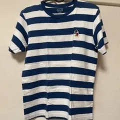 ユニクロ ボーダー Tシャツ ミッキー