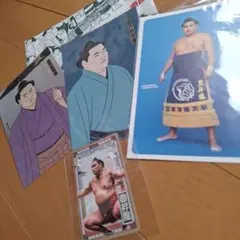 昭和のめんこです。相撲 力士 麒麟児和春 高見山大五郎 若三杉寿人