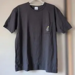 グーフィー刺繍 ポケットTシャツ