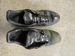 アシックスキッズスパイク中古品黒21紐無し