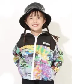 BABYDOLL グラフィティ総柄ウィンドブレーカー