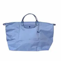 ロンシャン ル プリアージュ クラブ トップハンドルバッグ 折り畳み ブルー