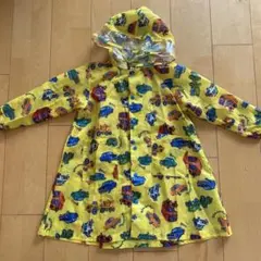 キッズレインコート 車柄 95cm未満