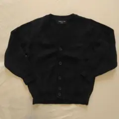 COMME CA ISM ブラック カーディガン 100