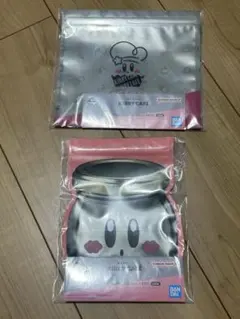 1番くじ カービィカフェ ジッパーバック袋 2点セット