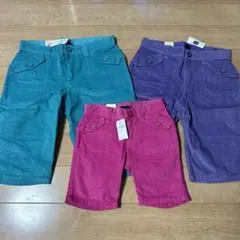 新品GAP kidsラメ加工コーデュロイパンツ　ズボン160ブルー　4800円