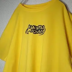 アメリカ古着 Awana Clubs ロゴ 半袖 Tシャツ 2XL
