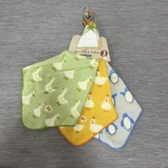 新品　ループ付きタオル3枚セット　サイズ25✖️25