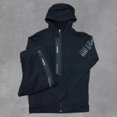 Reebok セットアップ 上下Oサイズ ブラック 黒