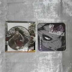 ヒロアカ 原画展 スピナー 缶バッジ アートコースター