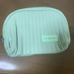 PUレザー ポーチ グリーン