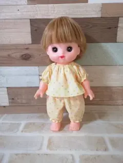 メルちゃん♡ソランちゃん♡パジャマ♡黄色ドット柄