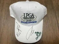 LPGA 2019 KONICA MINOLTA CUP サイン入りキャップ