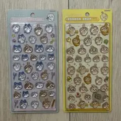 ボンボンドロップシール　ちいかわ2種(ミックス、うさぎ)セット