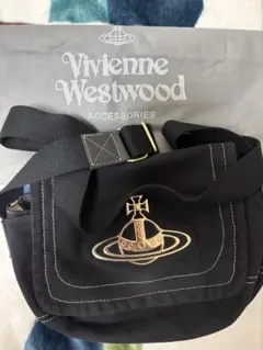 Vivienne Westwood エッジウェア 日本製 ショルダーバッグ 黒
