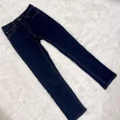 【美品】globe ダークブルー スキニーデニム デニムパンツ カジュアル S