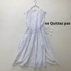 ne Quittez pas ウエストシャーリング ノースリーブワンピースFのサムネイル