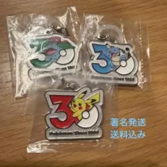 ポケモン30周年メタルチャームマスコット