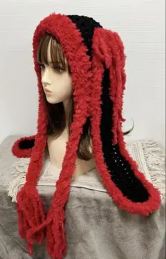 うさ耳ボンネット y2k ゴシック サブカル パンク