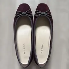 REGAL パンプス フラットシューズ ボルドー 23cm