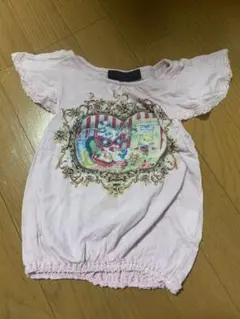 ヒスミニ　100 ピンク　トップス