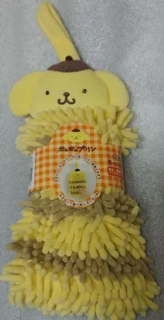 ポムポムプリン　お手ふき モールタオル　サンリオ　オカ株式会社