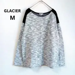 GLACIER 長袖カットソー ラメ入り M ハニーズ