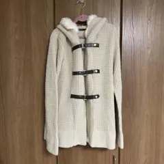 C.D.S BASIC アイボリー ダッフルコート