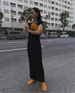 【短期掲載】AMERI ニット ワンピース