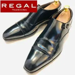★超美品★定価29700円！リーガル REGAL モンクストラップ 24.5EE