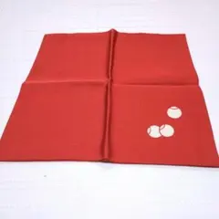 ベ*ェ様 茶道用帛紗　茶道具　帛紗　赤系　箱無し