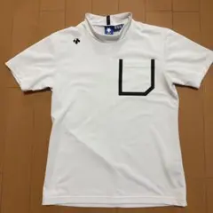 DESCENTE GOLF モックネックシャツ ホワイト Mのサムネイル
