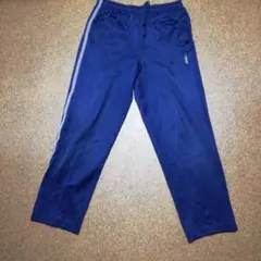 チャンピオン　ネイビー　ストレート　ジャージ　M 中古