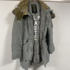 ALPHA INDUSTRIES ミリタリージャケット サイズSMALL グレー