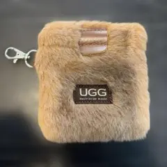 【希少！？】UGG ファーポーチ ベージュ オーストラリア製