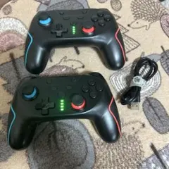 Nintendo Switch 対応 ワイヤレスコントローラー 2台セット