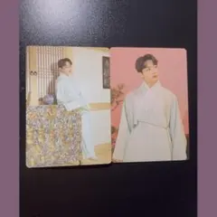 BTS <ダルマジュン> ミニフォト ジョングク 2枚セット