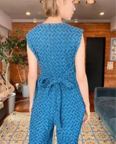 サロペット・オーバーオール・オールインワン poppy flower petal  rompers blue 2025年最新】POPPY サロペット・オーバーオール・オールインワン