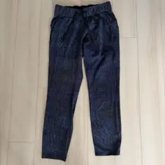 ルルレモン　パンツ　ネイビー
